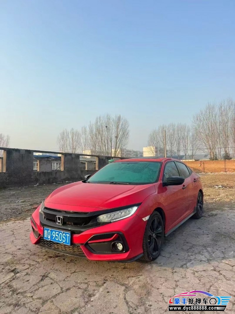 22年本田思域轿车抵押车出售