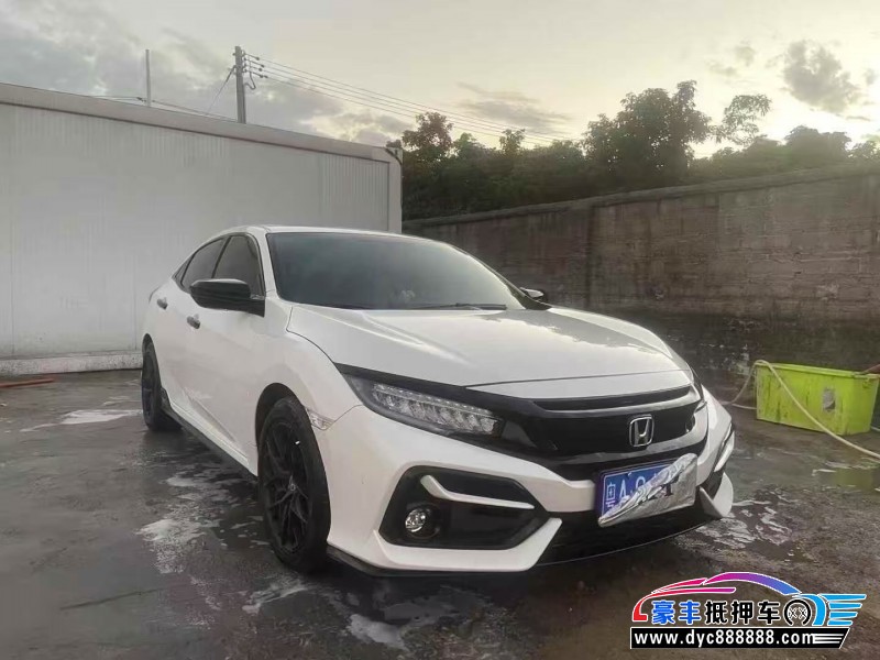 22年本田思域轿车抵押车出售