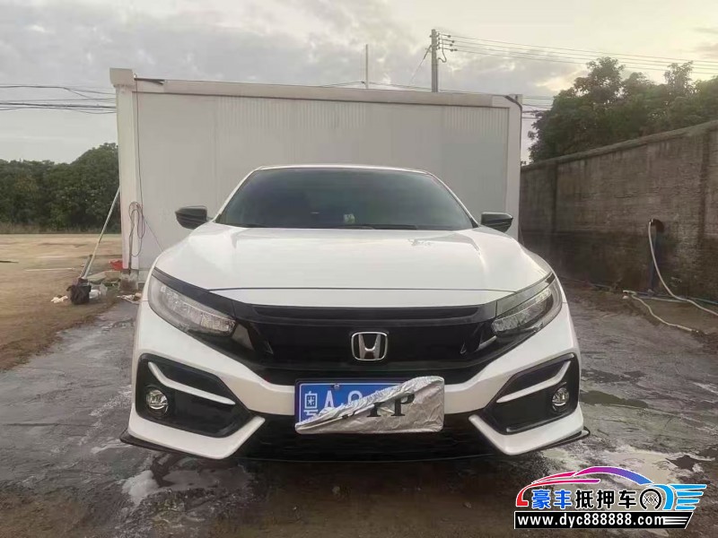 22年本田思域轿车抵押车出售