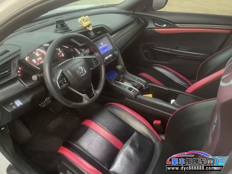 22年本田思域轿车抵押车出售