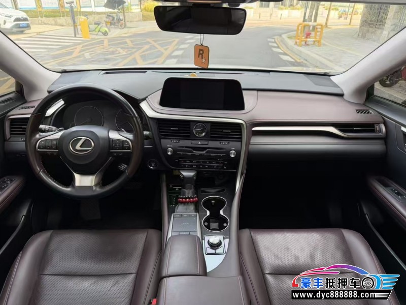 22年雷克萨斯RX轿车抵押车出售