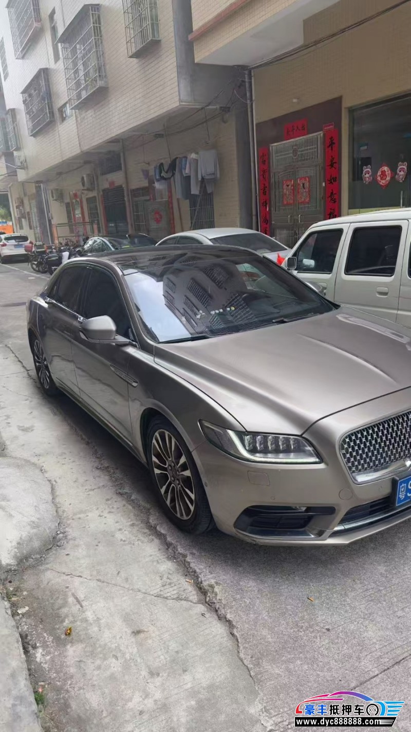 18年林肯大陆轿车抵押车出售