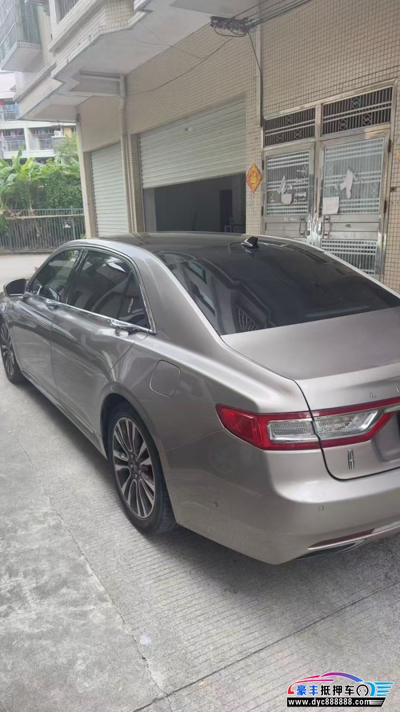 18年林肯大陆轿车抵押车出售