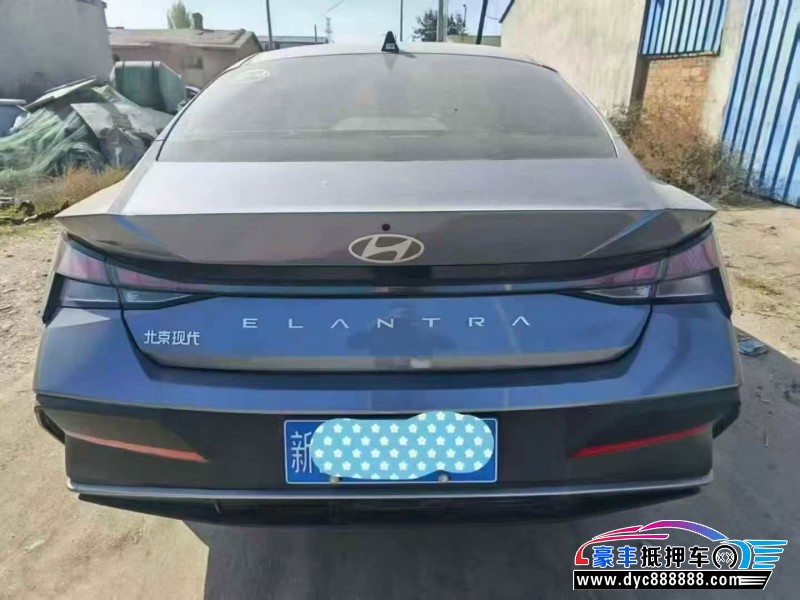 24年现代伊兰特轿车抵押车出售