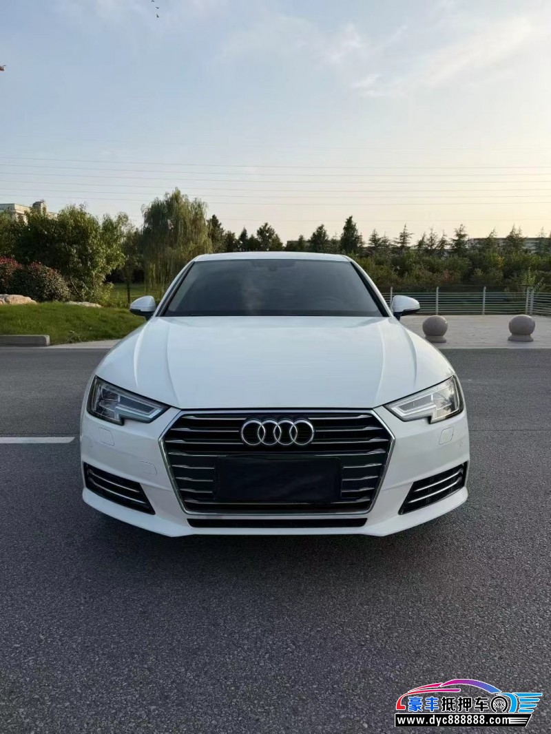 18年奥迪A4L轿车抵押车出售