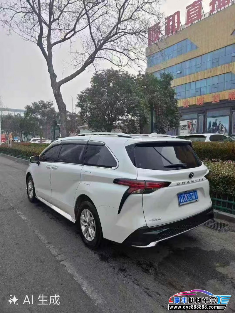 24年丰田格瑞维亚轿车抵押车出售