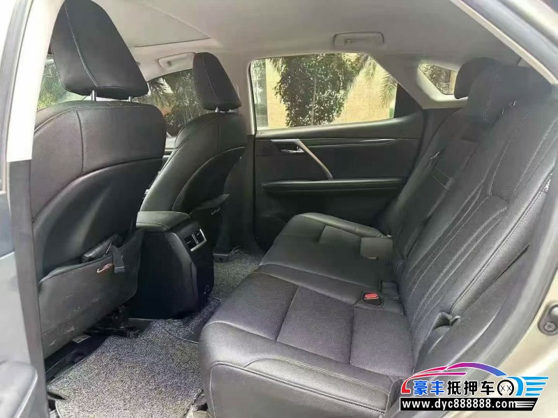 21年雷克萨斯RX轿车抵押车出售