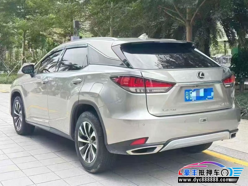 21年雷克萨斯RX轿车抵押车出售