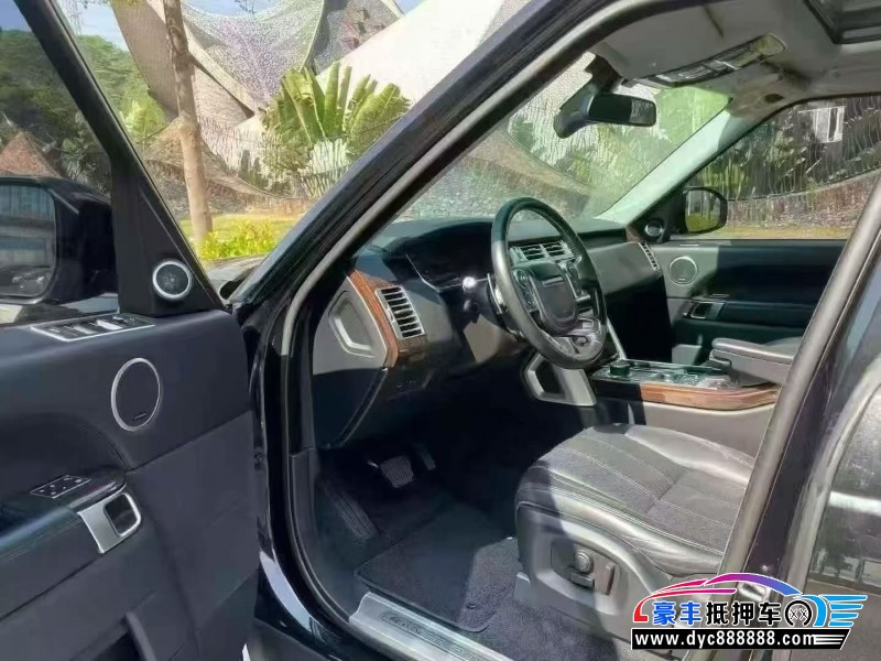 16年路虎揽胜行政轿车抵押车出售