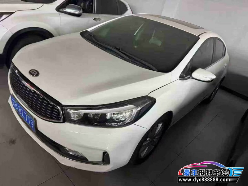 17年起亚K3轿车抵押车出售