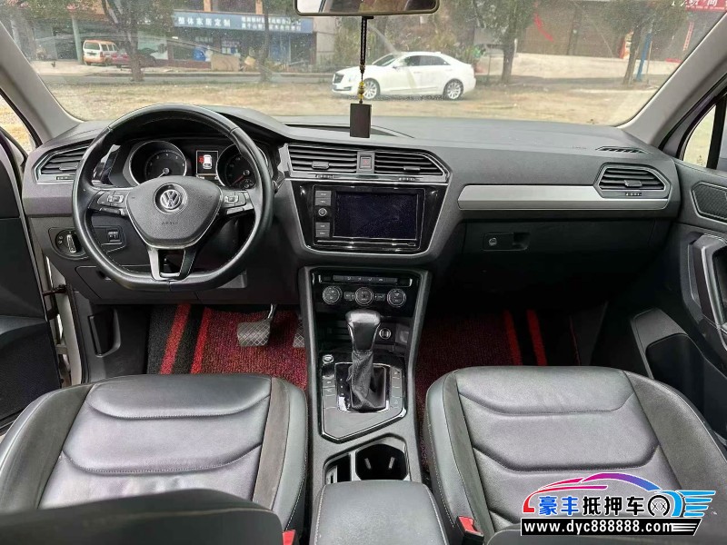 18年大众途观L轿车抵押车出售
