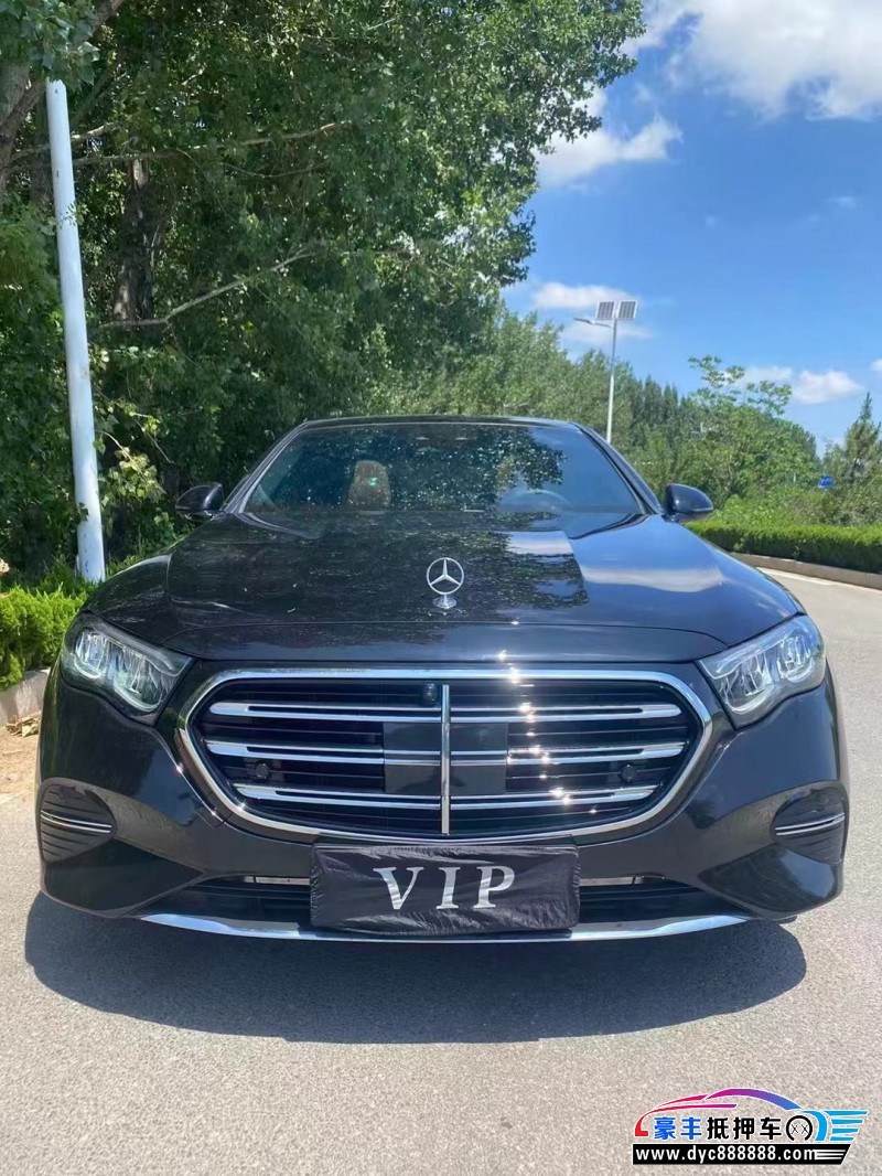 24年奔驰E轿车抵押车出售