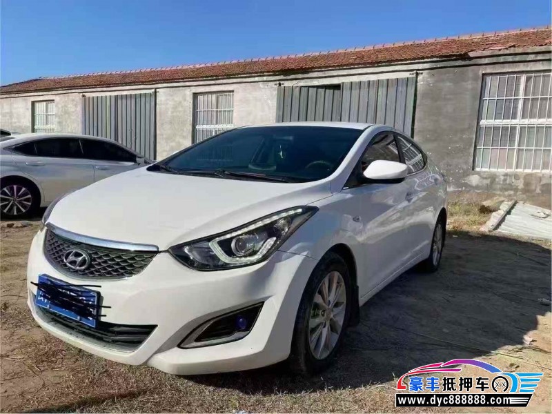 16年现代朗动轿车抵押车出售