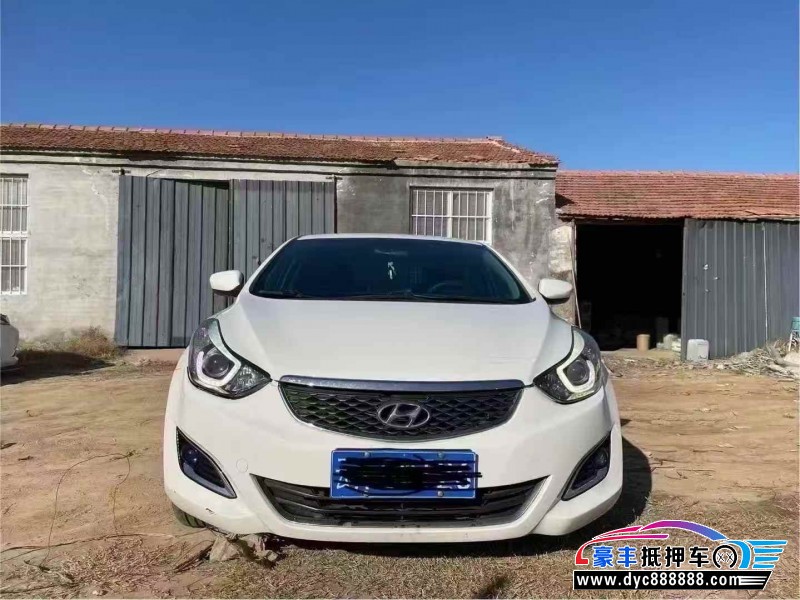 抵押车出售16年现代朗动轿车