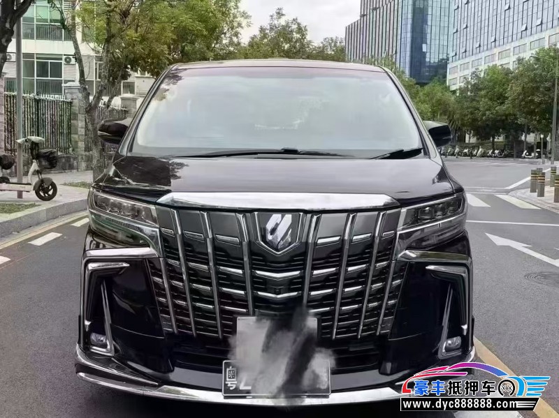 抵押车出售16年丰田埃尔法轿车