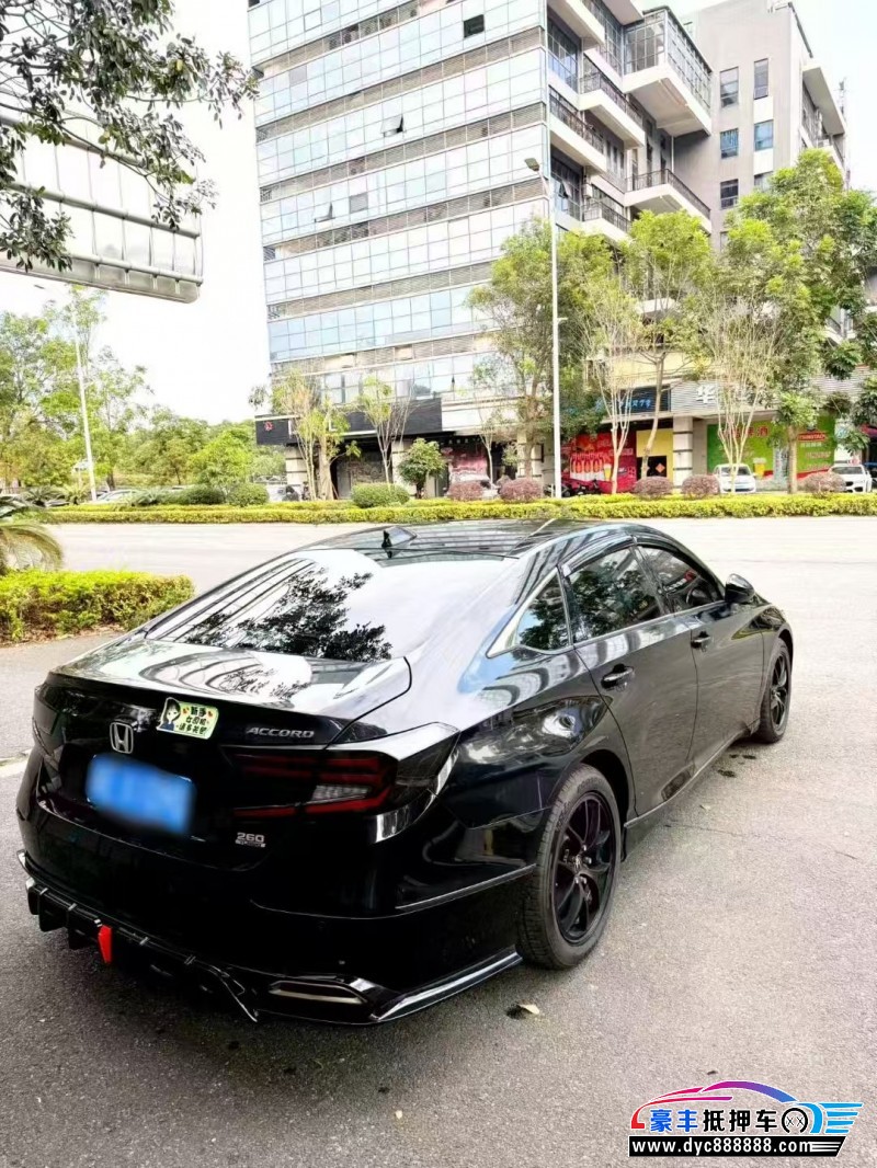 22年本田雅阁轿车抵押车出售