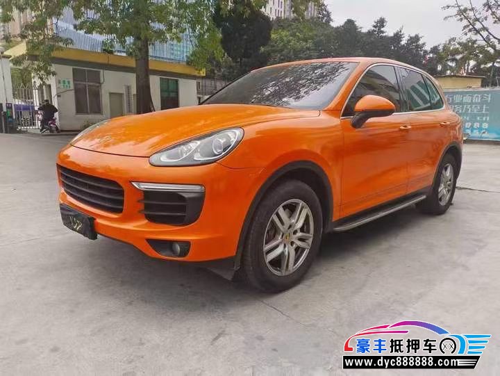 17年保时捷卡宴轿车抵押车出售