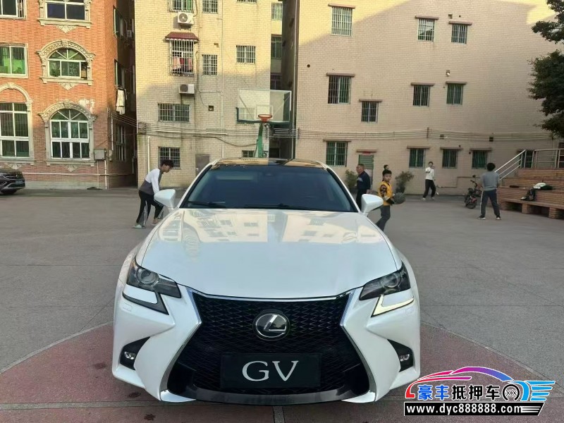 抵押车出售18年雷克萨斯GS轿车