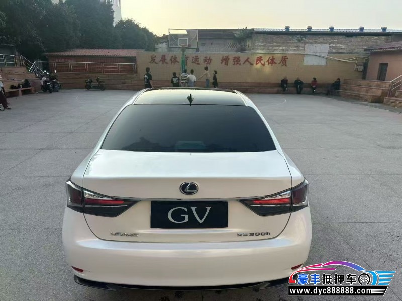 18年雷克萨斯GS轿车抵押车出售