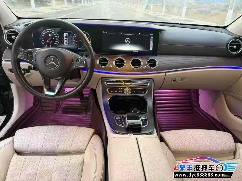 17年奔驰E轿车抵押车出售