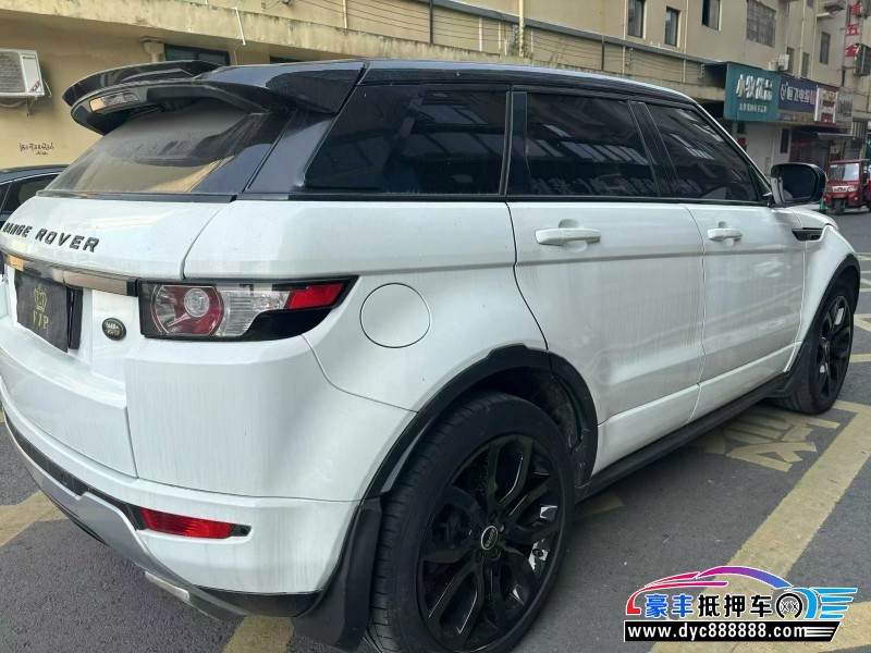 13年路虎揽胜极光轿车抵押车出售