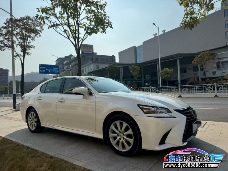 17年雷克萨斯GS轿车抵押车出售