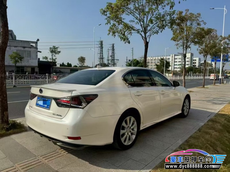 17年雷克萨斯GS轿车抵押车出售