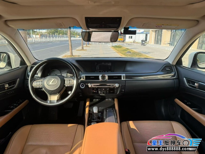 17年雷克萨斯GS轿车抵押车出售