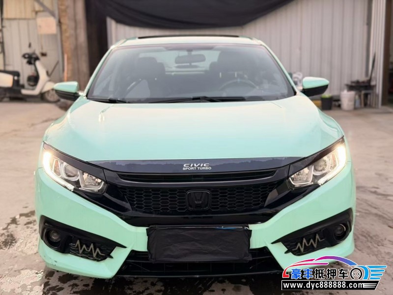 抵押车出售19年本田思域轿车