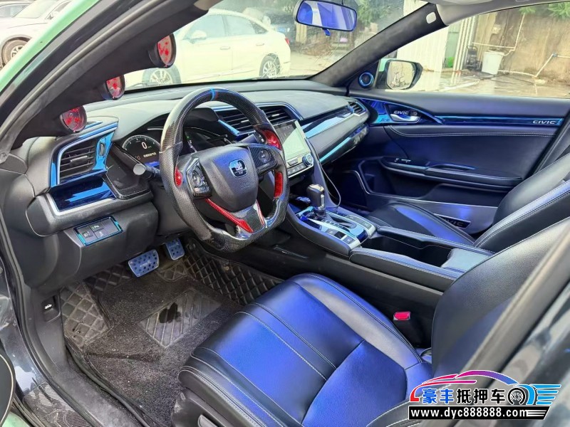 19年本田思域轿车抵押车出售