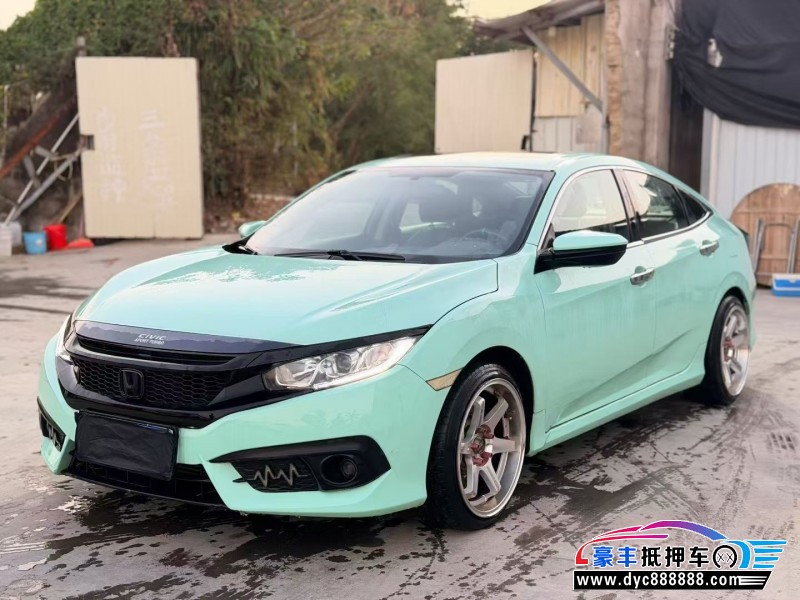 19年本田思域轿车抵押车出售