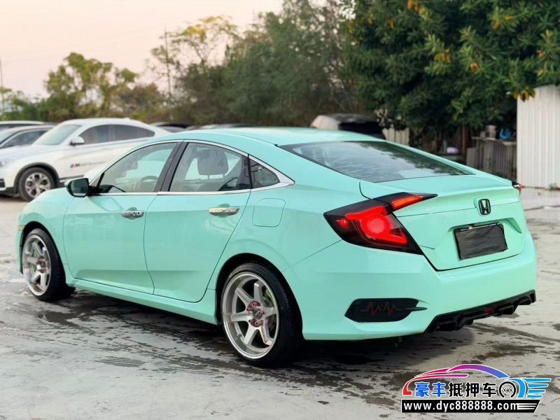 19年本田思域轿车抵押车出售