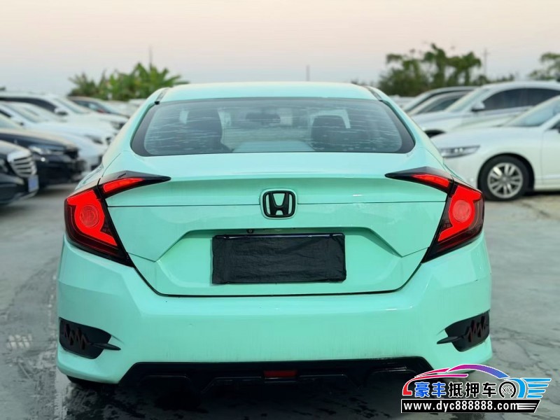 19年本田思域轿车抵押车出售