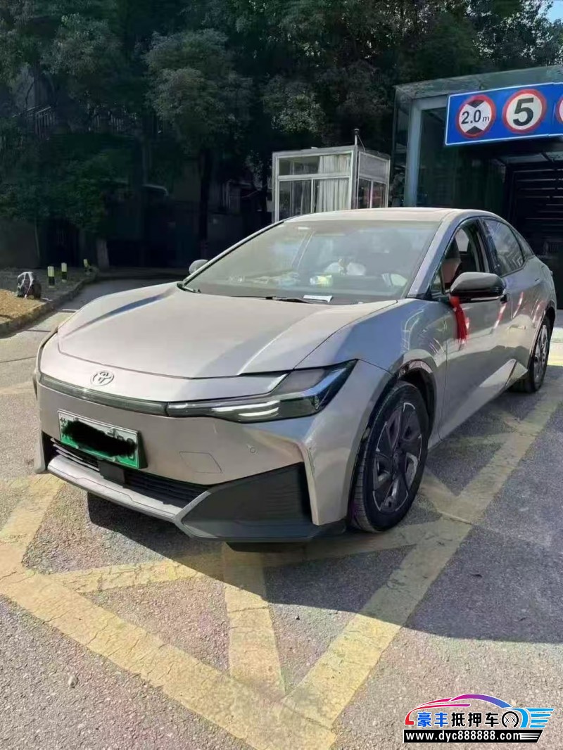 25年丰田BZ3轿车抵押车出售