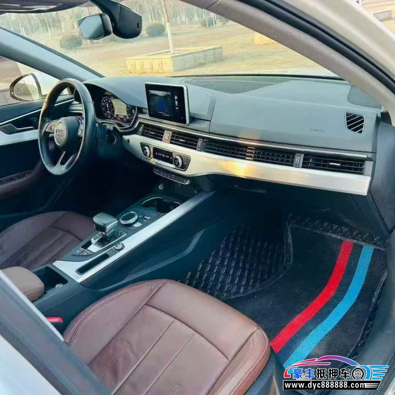 19年奥迪A4L轿车抵押车出售