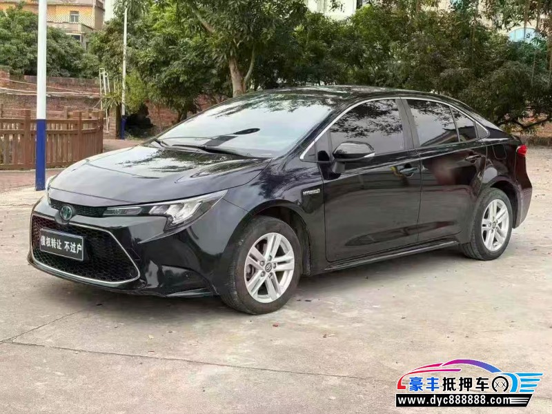 23年丰田雷凌轿车抵押车出售