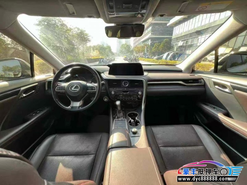 22年雷克萨斯RX轿车抵押车出售