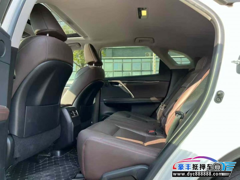 22年雷克萨斯RX轿车抵押车出售