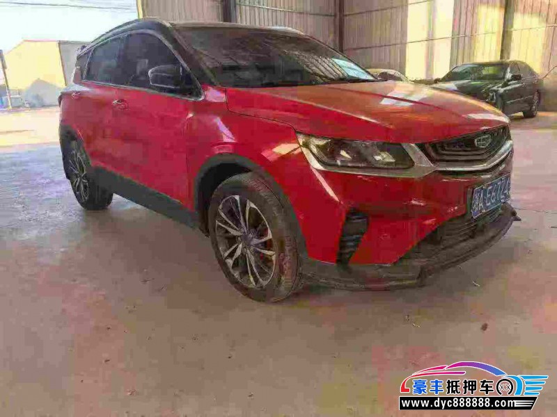 19年吉利缤越轿车抵押车出售