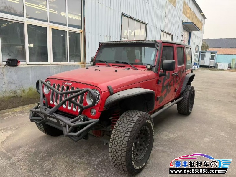 17年Jeep牧马人轿车抵押车出售