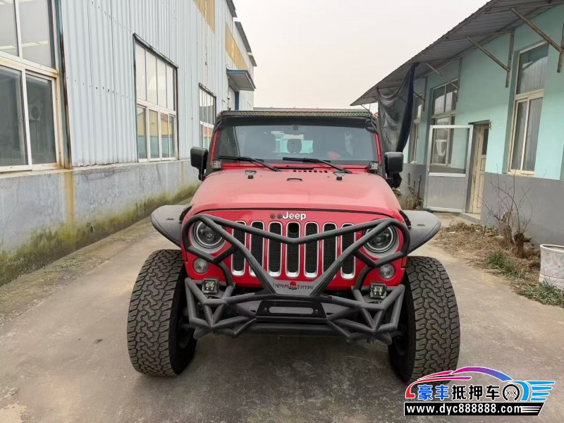 抵押车出售17年Jeep牧马人轿车