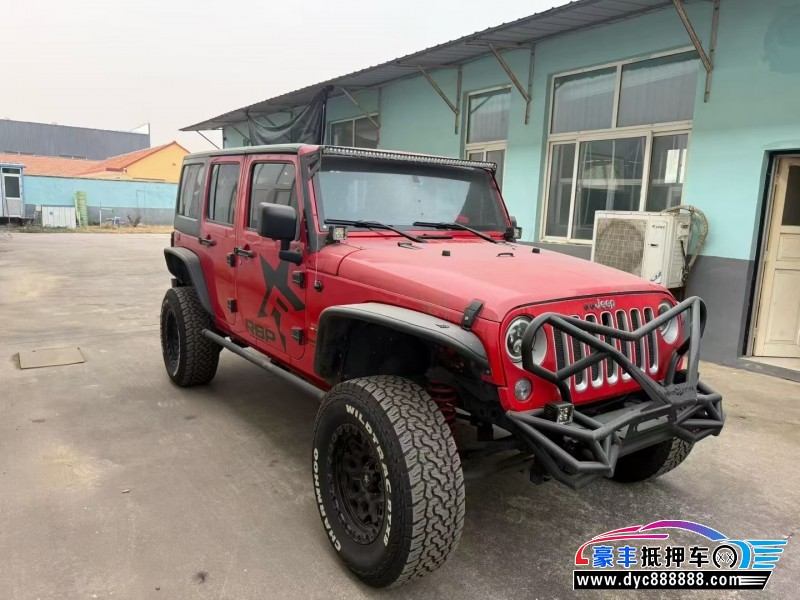 17年Jeep牧马人轿车抵押车出售