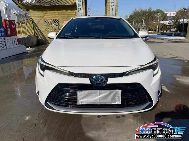 抵押车出售23年丰田雷凌轿车
