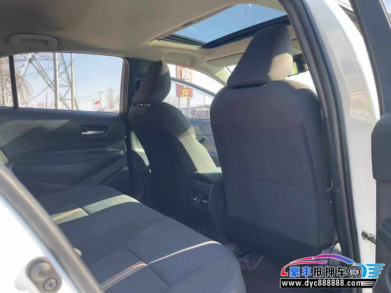 23年丰田雷凌轿车抵押车出售