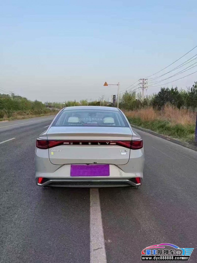 24年吉利雷神轿车抵押车出售