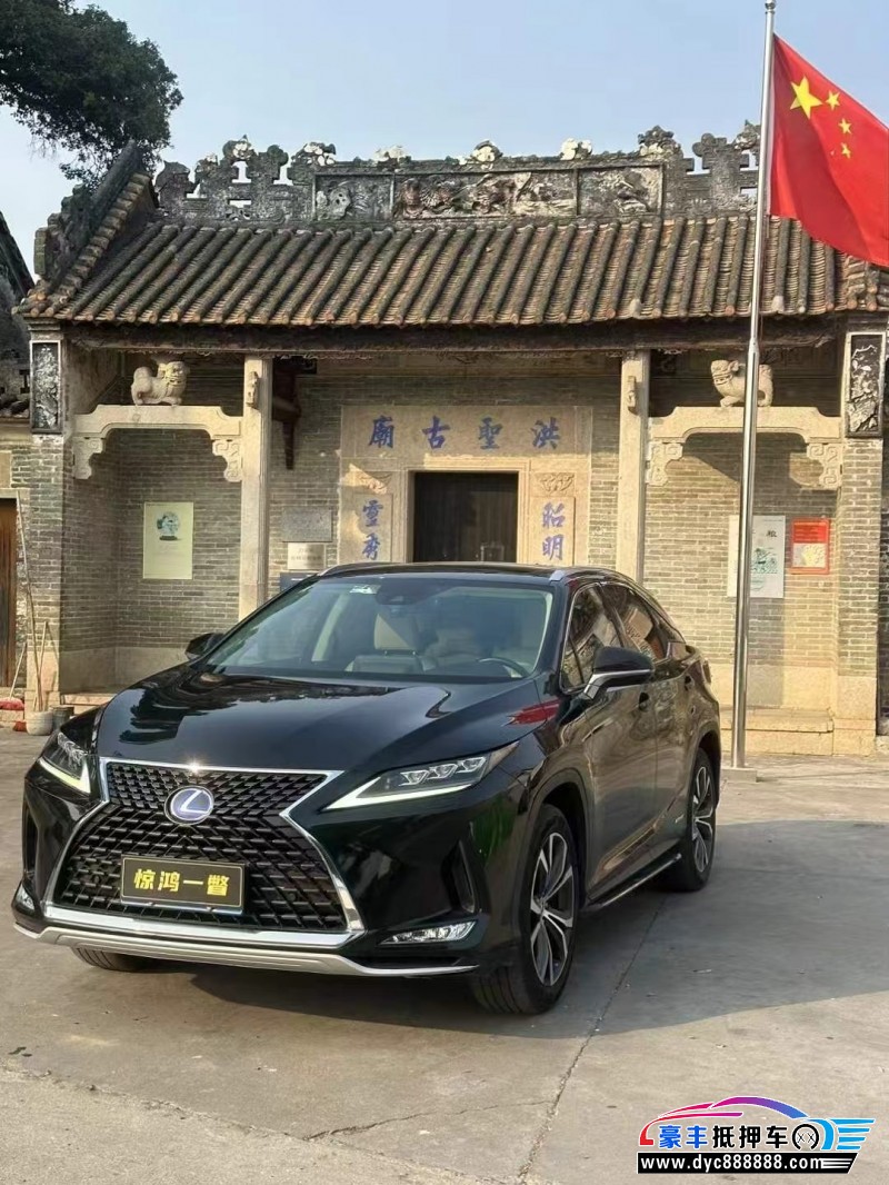 21年雷克萨斯RX轿车抵押车出售