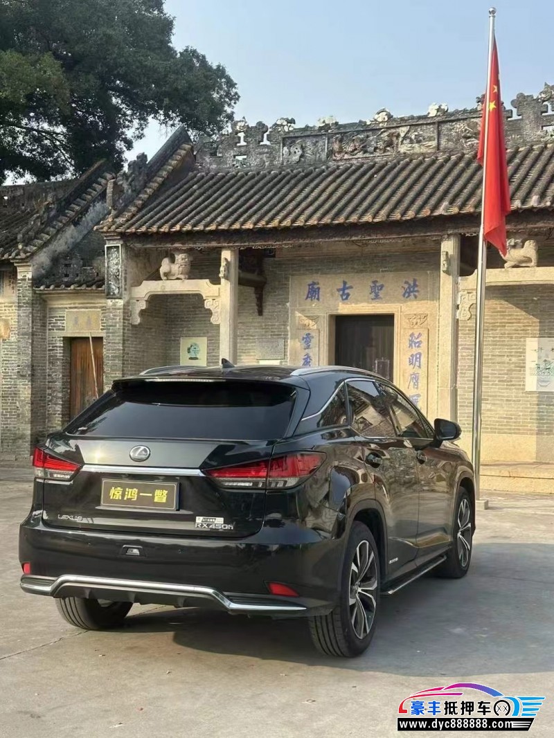 21年雷克萨斯RX轿车抵押车出售