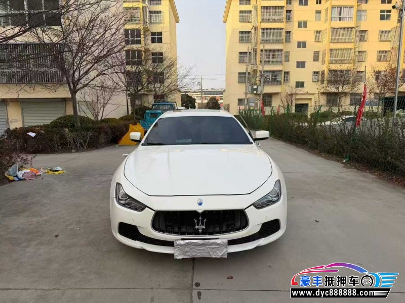 抵押车出售14年玛莎拉蒂Ghibli轿车