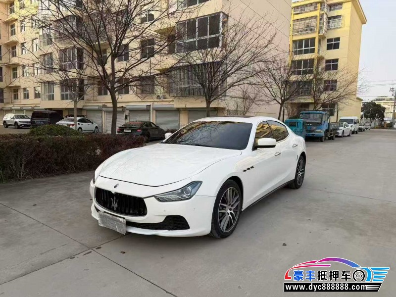 14年玛莎拉蒂Ghibli轿车抵押车出售