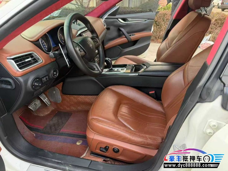 14年玛莎拉蒂Ghibli轿车抵押车出售